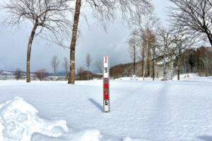 50㎝ほど積もりました❄
