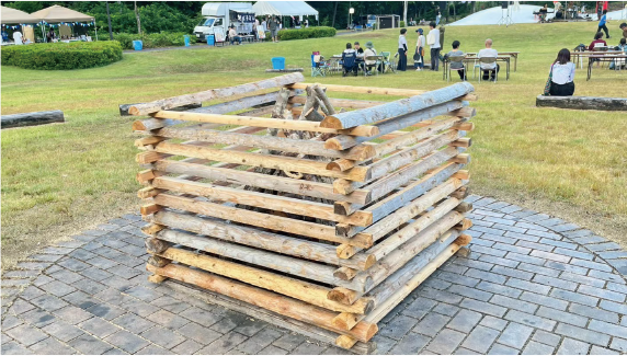 キャンプファイヤー