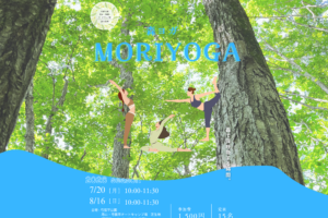 森ヨガ開催日のご案内🍃（パークヨガ）